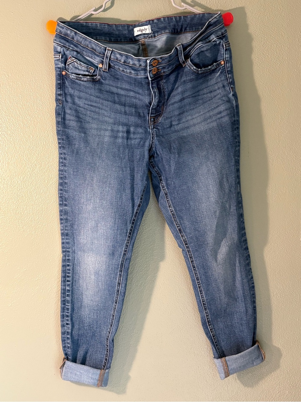 16W Maurice’s Cropped Jeans - Picture 1 of 2